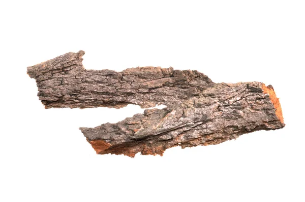 배경에 고립된 나무껍질 — 스톡 사진