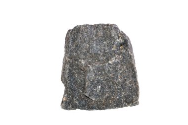 Beyaz arkaplanda izole edilmiş granit taş