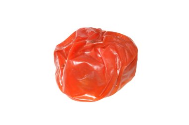 Beyaz arkaplanda izole edilmiş domates