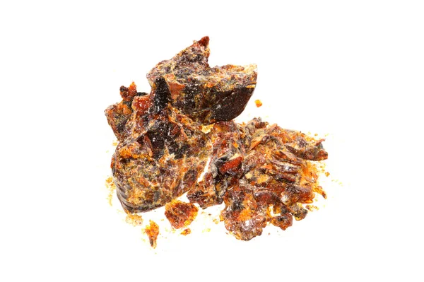 Lehim reçinesi beyaz arkaplanda izole edildi