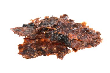 Beyaz arkaplanda küf izole edildi