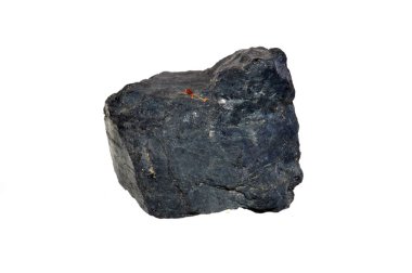 kömür beyaz arkaplanda izole edildi