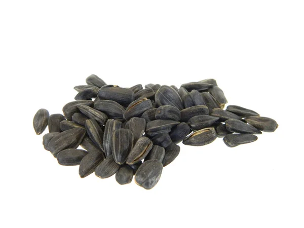 Black Seeds Isolated White Background — Stock Photo, Image