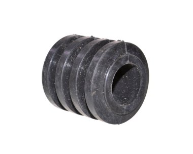 kauçuk boru beyaz arkaplanda izole