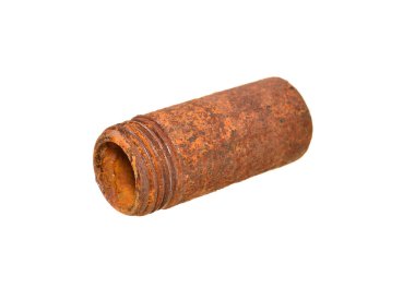 Beyaz arka plan üzerinde izole boru