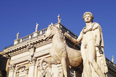 Piazza del Campidoglio Roma, İtalya