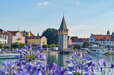 Lindau Harbor Bavyera Almanya
