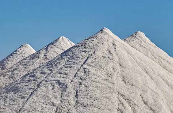 table salt mountains in the mediterranean sea