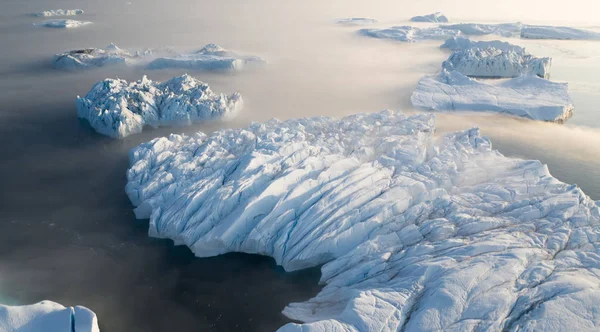 Beau Paysage Dans Baie Disko Ilulissat Groenland — Photo