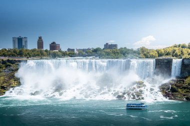 scenic shot of Niagara Falls, Canada clipart