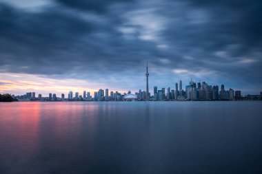 Toronto şehri yazın ufuk çizgisi, Toronto, Kanada