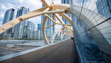 Puente De Luz Pedestrian Köprüsü, Toronto, Ontario, Kanada