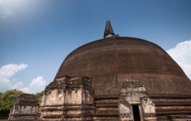 Polonnaruwa Vatadage - Eski Budist yapısı. Unesco antik şehri Polonnaruwa, Sri Lanka