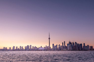 Toronto şehri yazın ufuk çizgisi, Toronto, Kanada