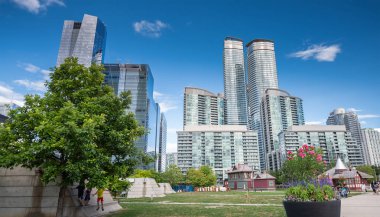 Toronto City, Kanada 'daki modern binalar