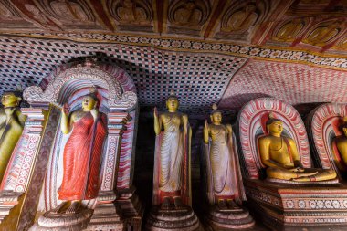 Buda heykelleri ne phra kaew, bangkok, thailand