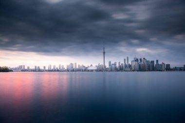 Toronto şehri yazın ufuk çizgisi, Toronto, Kanada