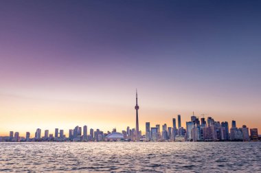 Toronto şehri yazın ufuk çizgisi, Toronto, Kanada