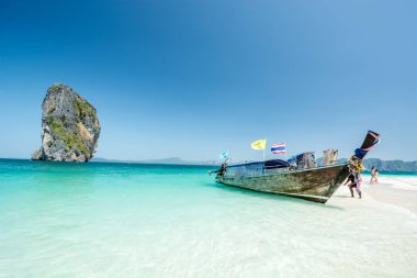 Tayland 'daki güzel sahil manzarası