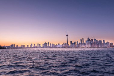 Toronto şehri yazın ufuk çizgisi, Toronto, Kanada