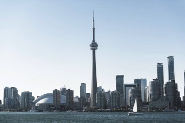 Toronto şehri yazın ufuk çizgisi, Toronto, Kanada