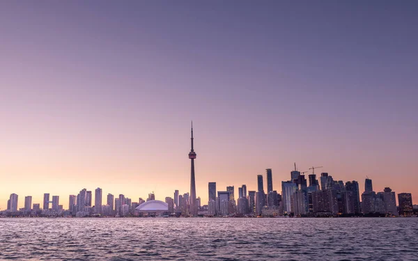 Toronto City Skyline Verano Toronto Canadá — Foto de Stock