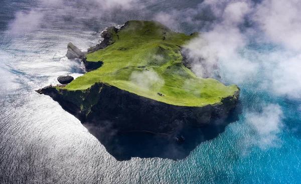 Flygfoto Över Vackra Små Island — Stockfoto