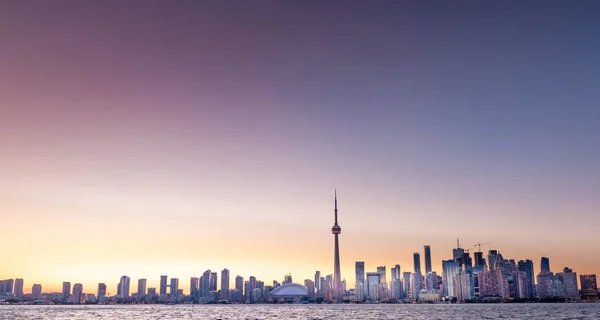 Toronto City Skyline Verano Toronto Canadá — Foto de Stock