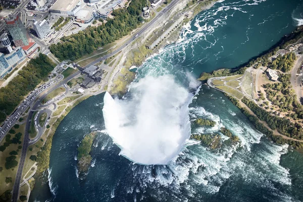 Scatto Panoramico Delle Cascate Del Niagara Canada — Foto Stock