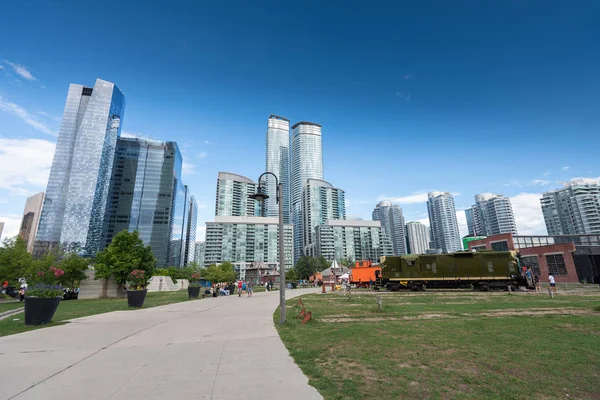 Bangunan Modern Kota Toronto Kanada — Stok Foto