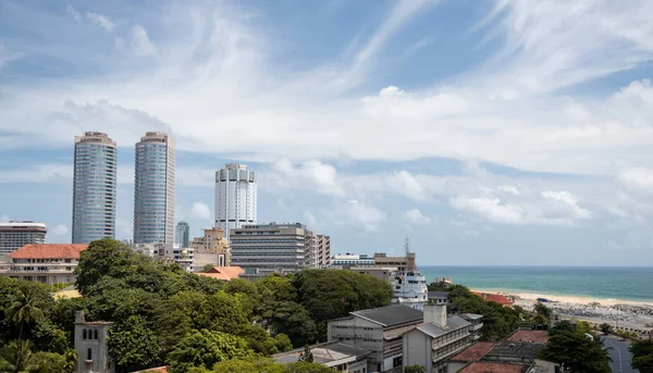 Colombo Sri Lanka March 2016 World Trade Center Bank Ceylon — Stock Photo, Image