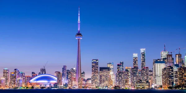 Toronto City Skyline Verano Toronto Canadá —  Fotos de Stock