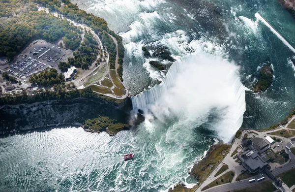 Tiro Panorâmico Niagara Falls Canadá — Fotografia de Stock