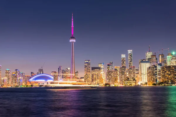 Toronto City Skyline Latem Toronto Kanada — Zdjęcie stockowe