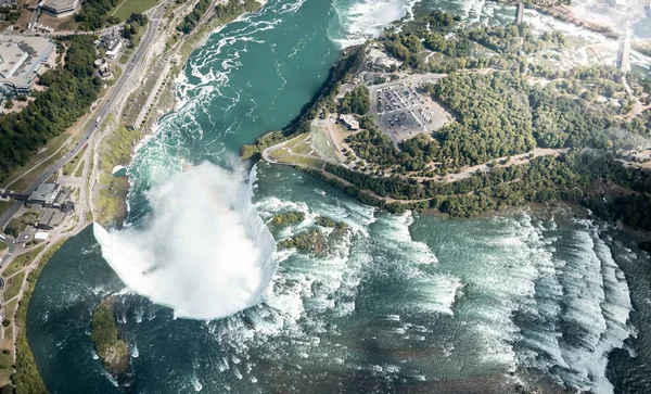 Tiro Panorâmico Niagara Falls Canadá — Fotografia de Stock