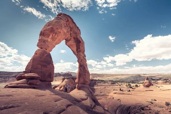 Delicate Arch Arches National Park Moab Grand County Utah United — Stock Photo, Image