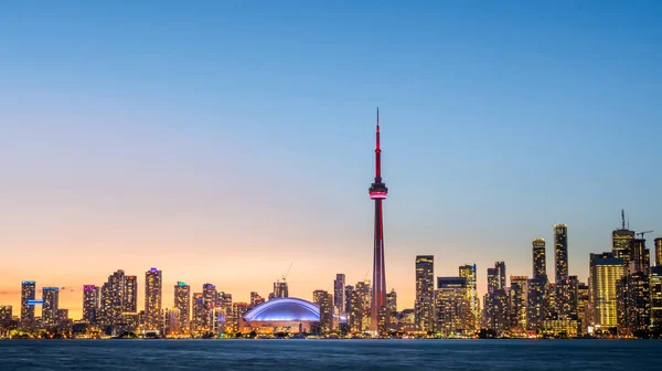 Toronto Város Látképe Nyáron Toronto Kanada — Stock Fotó