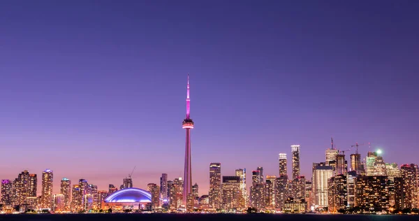 Район Міста Торонто Влітку Торонто Канада — стокове фото