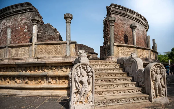 Ancient Town Polonnaruwa Sri Lanka Dalada Maluwa — Stock Photo, Image