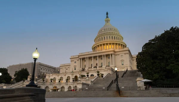 Здание Капитолия Соединенных Штатов Вашингтоне Округ Колумбия Соединенные Штаты Америки — стоковое фото
