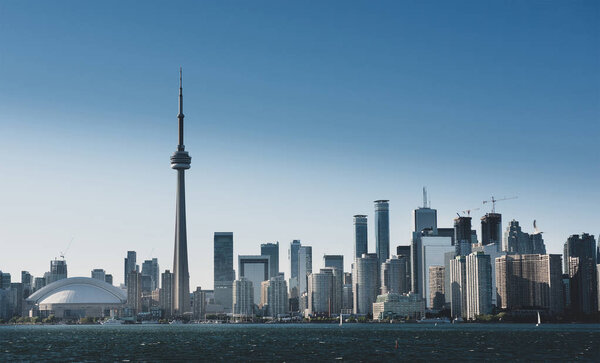 Летний горизонт города Торонто, Торонто, Канада