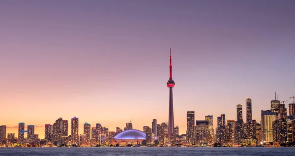 Skyline Von Toronto Sommer Toronto Kanada — Stockfoto