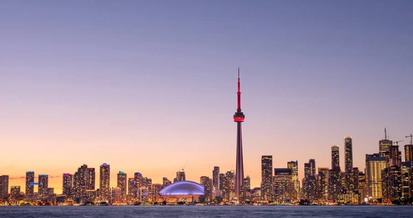 Skyline Von Toronto Sommer Toronto Kanada — Stockfoto