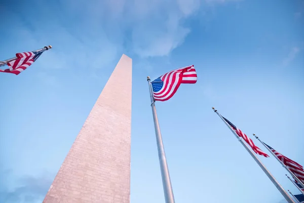 Washington Emlékmű Washington Ben Amerikai Egyesült Államok Usa — Stock Fotó