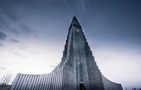 Hallgrmskirkja Chiesa Parrocchiale Luterana Reykjavk Islanda — Foto Stock