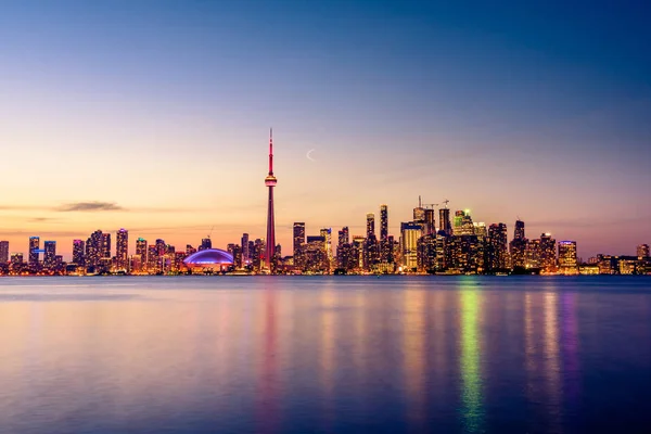 Horizonte Cidade Toronto Verão Toronto Canadá — Fotografia de Stock