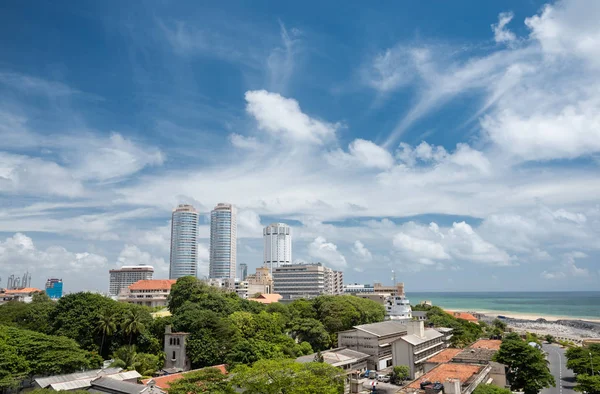 Colombo Sri Lanka Marzo 2016 Los Edificios Del World Trade — Foto de Stock