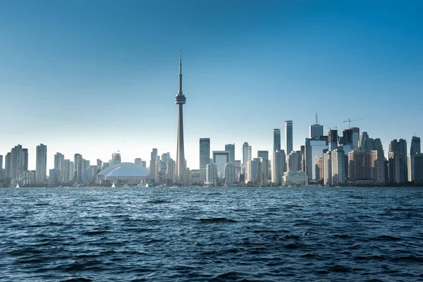 Toronto City Skyline Summer Toronto Canada – stockfoto