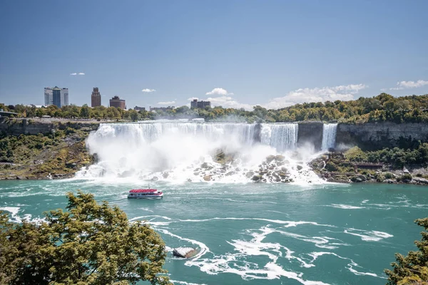 Foto Escénica Las Cataratas Niagara Canadá —  Fotos de Stock
