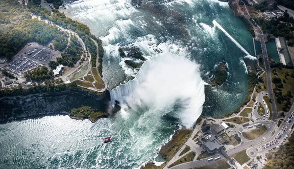 Tiro Panorâmico Niagara Falls Canadá — Fotografia de Stock